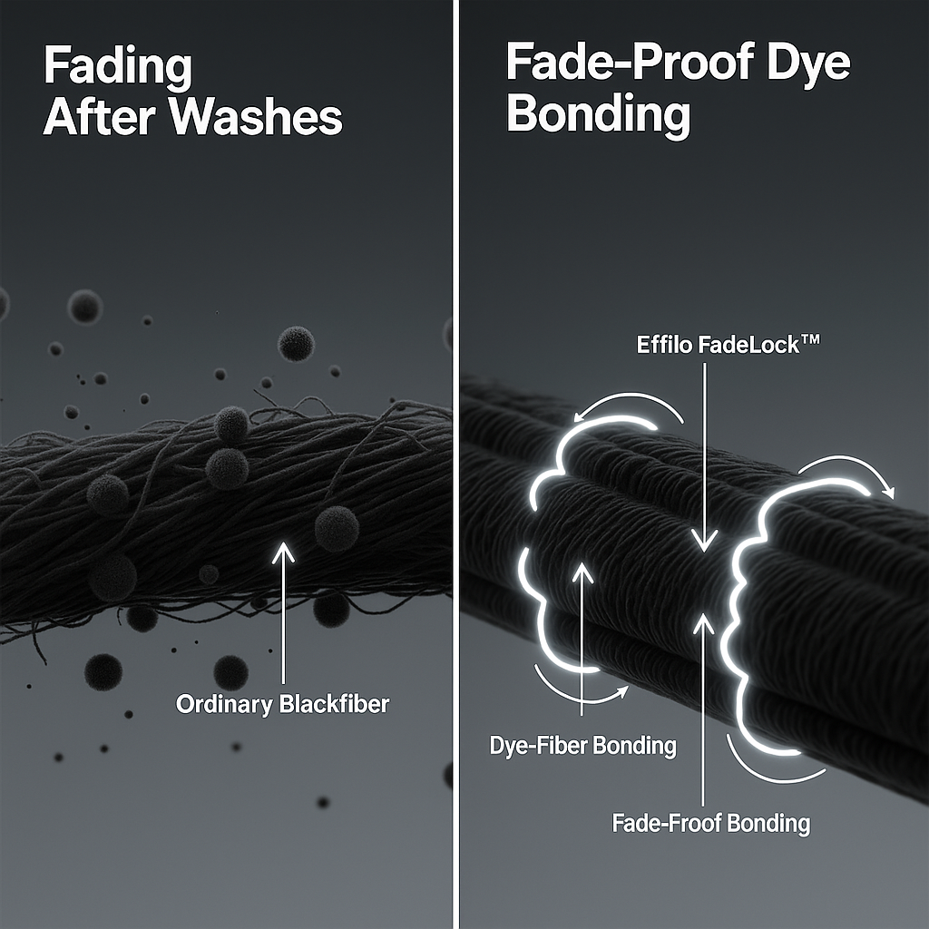 Fade-Free Black Shirt & Stain-Free Dhoti with Gold Zari Combo