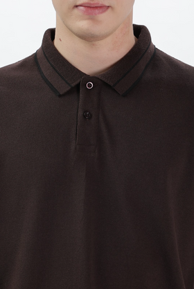 Coffee Brown - Polo Tshirt