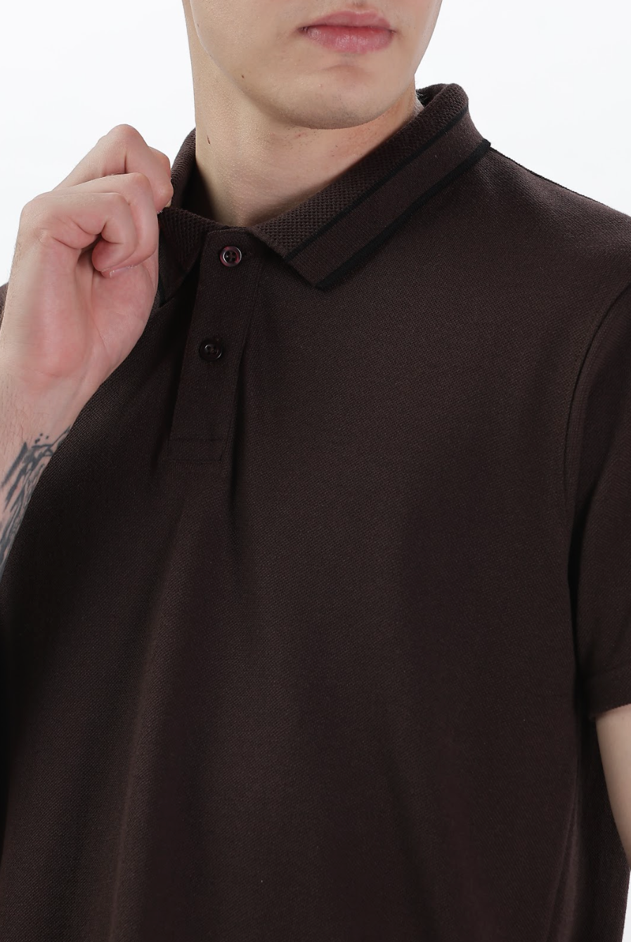 Coffee Brown - Polo Tshirt