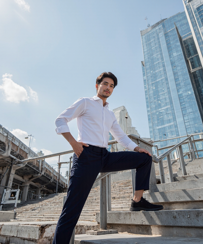 Stain-Free Shirt (Half Sleeve) + Anti-Ball Crushing Pant Combo