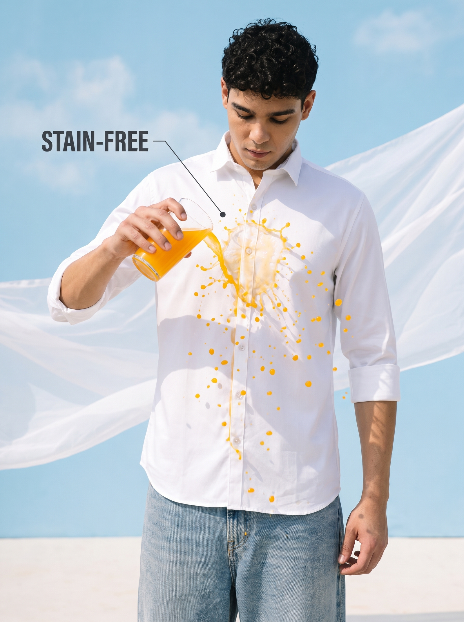 Stain - Free President White Shirt™